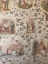 Goosey Goosey nursery wallpaper sample