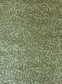 Decorative object - Wallpaper sample, Green Leaves