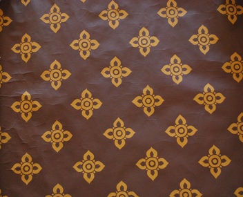 Decorative object - Wallpaper sample, c.1970