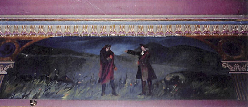 Reuben Butler and George Robertson [George Staunton] meet at King's Park