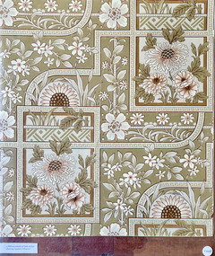 Wallpaper sample - Dado, c.1880