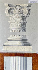 Wallpaper sample - Classical Frieze, mid 19th century