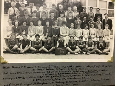 Photograph - Pakenham Consolidated School Class Photo Grade 6, 1955