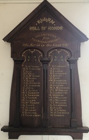 Ellam Honour Roll, Jeparit