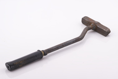 Branding Hammer issued to FCV overseer Jim Browning at Beechworth