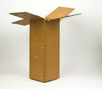 Helibox, Cardboard food delivery box, Early 1960s