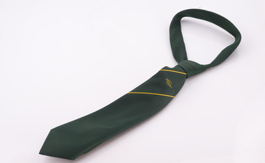 Uniform - Forests Commission Victoria (FCV) tie and epaulets (to be worn on polyester shirt) as dress uniform, pre 1984