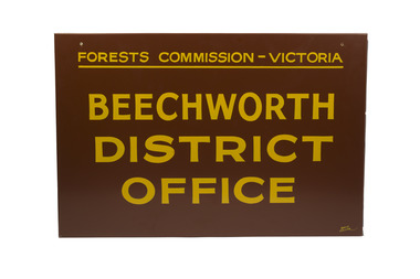 Beechworth FCV District office sign