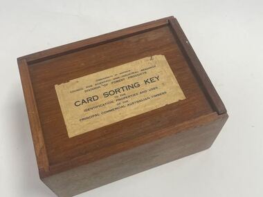 Card Sorting Key box
