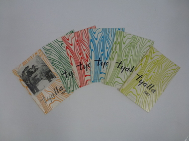 Pamphlet - Periodical, Victorian School of Forestry, Tyalla, 1961, 1965, 1967,1968, 1971,1974