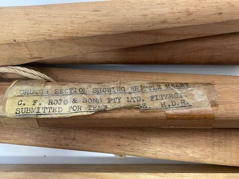 Wood Sample note -