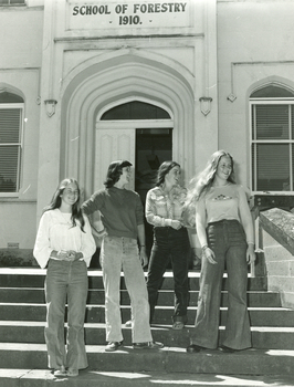 First four female students 1976