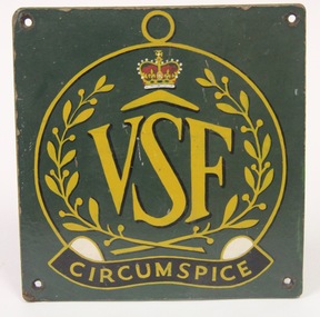VSF plaque-small