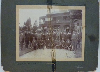 Photograph - Photograph of Department Forestry Refresher Course, 1913, Forestry Refresher Course, 1913, 1913