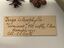 Note - Plant Specimen from the VSF Herbarium