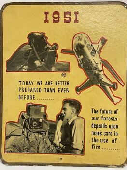 Fire in Victoria - 1951