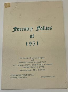Forestry Follies of 1951