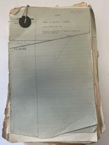 Archive - School of Forestry - Creswick - correspondence files. File no: 60/699, Victorian School of Forestry, A.P.M. Forests Pty Ltd - Training of Foresters by Company at School of Forestry - 1972