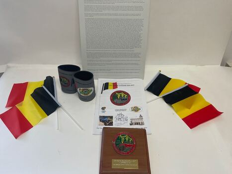 Memorabilia from the MDHVC for the car rally