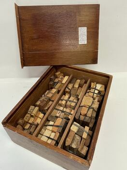 Wood identification samples kit
