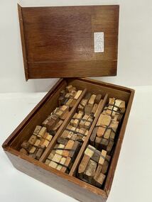 Wood identification samples kit