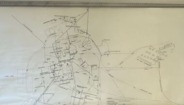 Services map of the School of Forestry Creswick