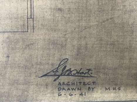 Architectural plan for alterations and additions