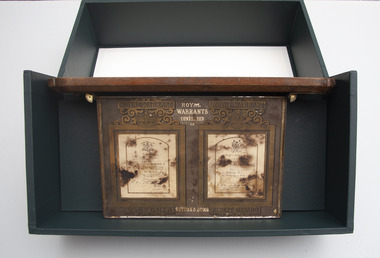 Book - Wall bracket, Royal Horticultural Society of Victoria, Natural Grasses, 1888
