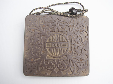 Accessory - Foot Warmer (electric), Hecla Australia, Foot Warmer, Undated