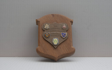 Award - Trophy, Shield Trophy, 1974