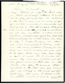 Letter, Charles French, Charles French letters and notes, 1927-1930