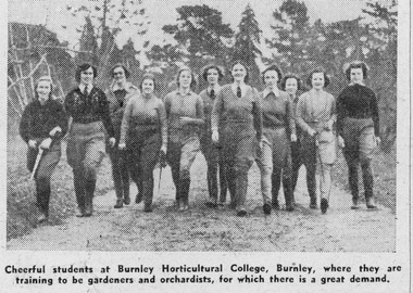 Newspaper - Newspaper Cutting, The Weekly Times, Gardening as Career for Girls, 1941