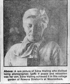 Newspaper - Newspaper Cutting, The Age, In growing memory of a gifted gardener, 1980-1990