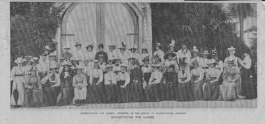 Newspaper - Newspaper Cutting, The Australasian, Horticulture for Ladies, 1899