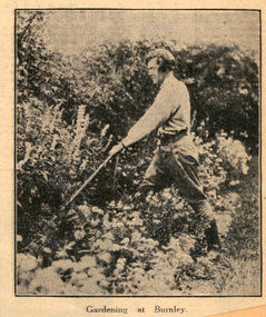 Newspaper - Newspaper Cutting, The Leader, Gardening for Women, 1928