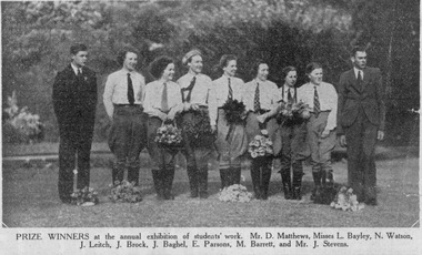 Newspaper - Newspaper Cutting, The Australasian, A School of Horticulture Training Centre for Men and Women, 1938