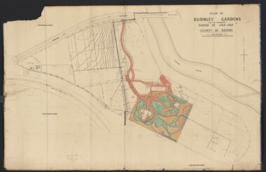 Plan, Plan of Burnley Gardens. City of Richmond. Parish of Jika Jika - County of Bourke, 1927