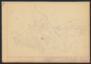 Plan, M. Drake et al, Incubator Building and Random Sample Laying Test Burnley Gardens - Site Location Plan, 1967