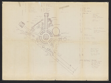 Plan, Pat de Moulpied, Rose Garden, 1988