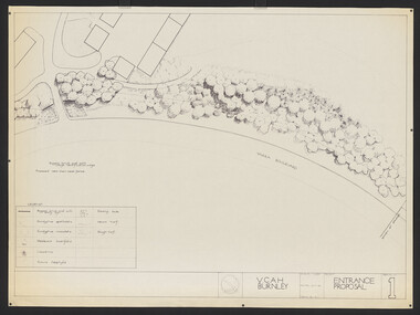 Plan, Entrance Proposal, 1987-1988