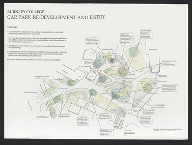 Plan, Burnley College Car Park Re-development and Entry, 1993-1998