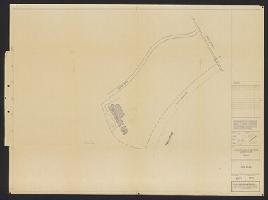Plan, Alexander Metherell, Library - Boulevard/Engineering Block, 1983
