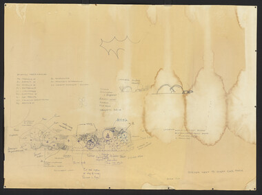 Plan, Border Next to Staff Car Park, c. 1980