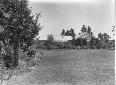 Photograph - Black and white print, Pavilion, Pre 1900
