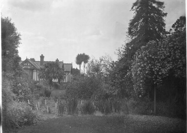 Photograph - Black and white print, Principal's Residence, 1913