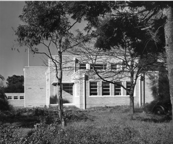 Photograph - Black and white print, Commercial Photographic Co. Pty. Ltd, Administration Building, c. 1949