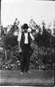 Photograph - Black and white print, E. Chalmers, Mr. G. Barnett "Barney", 1926