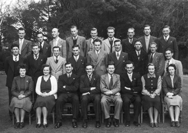Photograph - Black and white print, C.R.T.S. Students 1948, 1948
