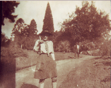 Photograph - Colour print, A.P. Winzenried, Edna Walling as a Student at Burnley, 1917, 1917-1990