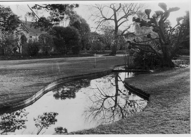 Photograph - Black and white print, Winter View, 1942-1943